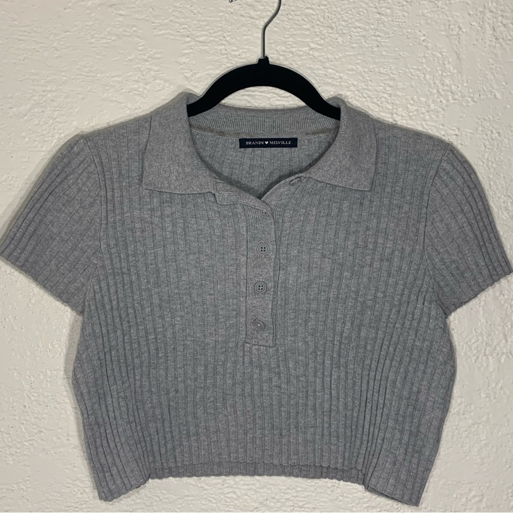 BRANDY MELVILLE Knit Crop Top